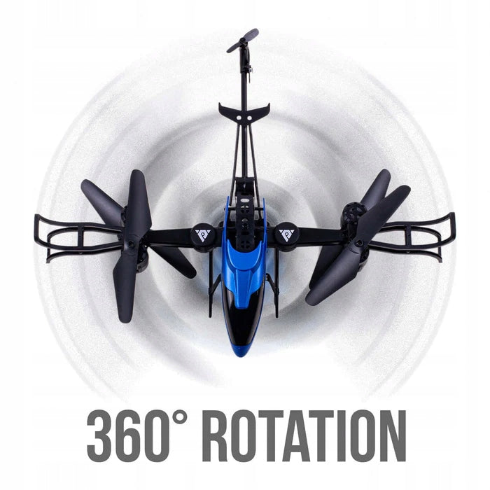 Swipe Air Chopper Drone with LED Lights, 360° Flip, Headless Mode, One Key Return Model Swipe Air Chopper Drone