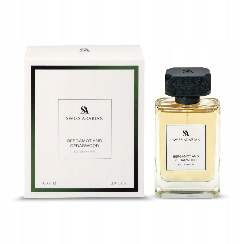 Swiss Arabian Bergamot and Cedarwood Eau de Parfum for men 100 ml Manufacturer code 6295124046209