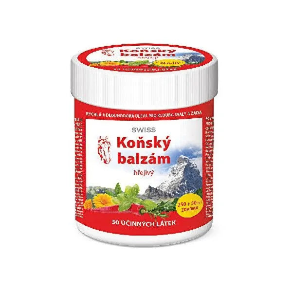 Swiss Horse balm Warm aromatic massage balm 300 ml Brand Simply You