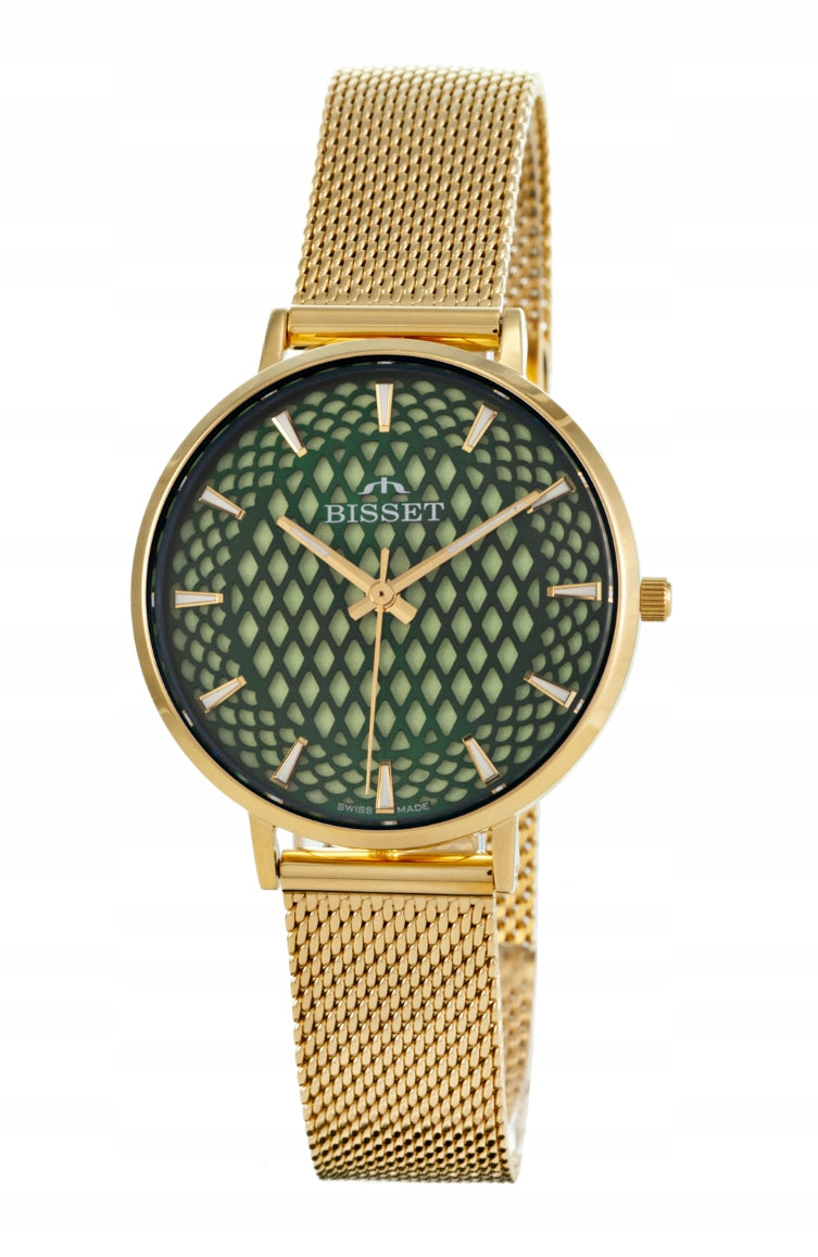Swiss New Women's Watch Bisset BIS120 on Bracelet