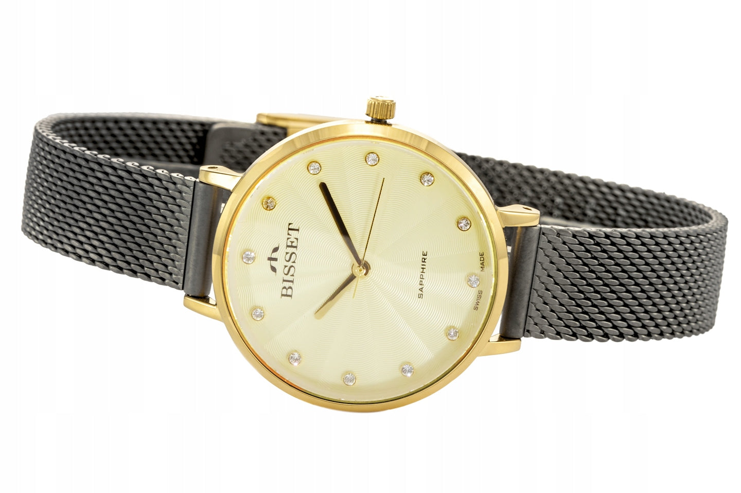 Swiss New Women's Watch Bisset BIS124 on Bracelet Brand Bisset