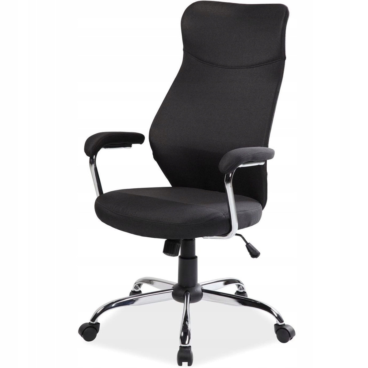 Swivel Armchair Q-319 Black Studio Office Kind rotary
