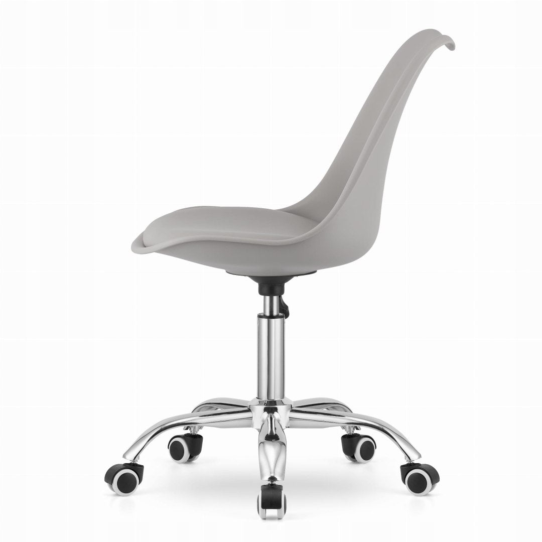 Swivel Chair DESK CHAIR SWIVEL ALBA grey Brand Oskar