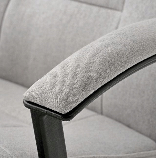Swivel Chair Office Chair SKODSBORG Grey Fabric Manufacturer code SKODSBORG