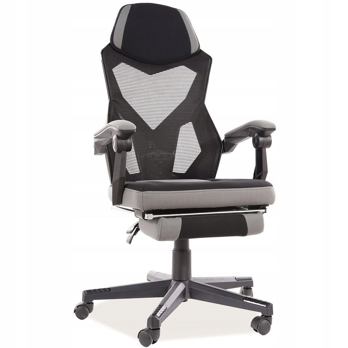 Swivel Chair Q-939 Black Grey Studio Office