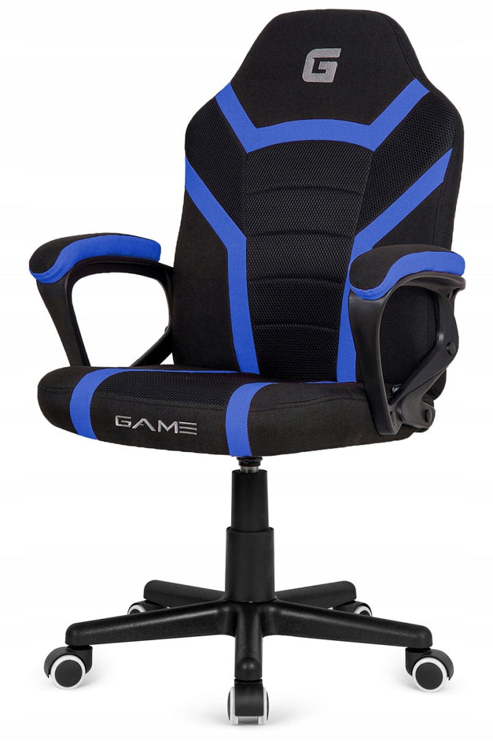 Swivel Chair Ventilated Gaming Desk Chair Blue Fabric Manufacturer code 5906111192274