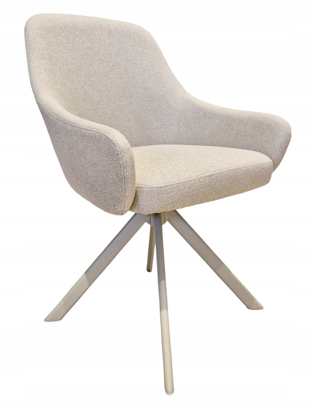 Swivel Chair for Living Room Office ROSTRUP with JSK Beige Brand JYSK