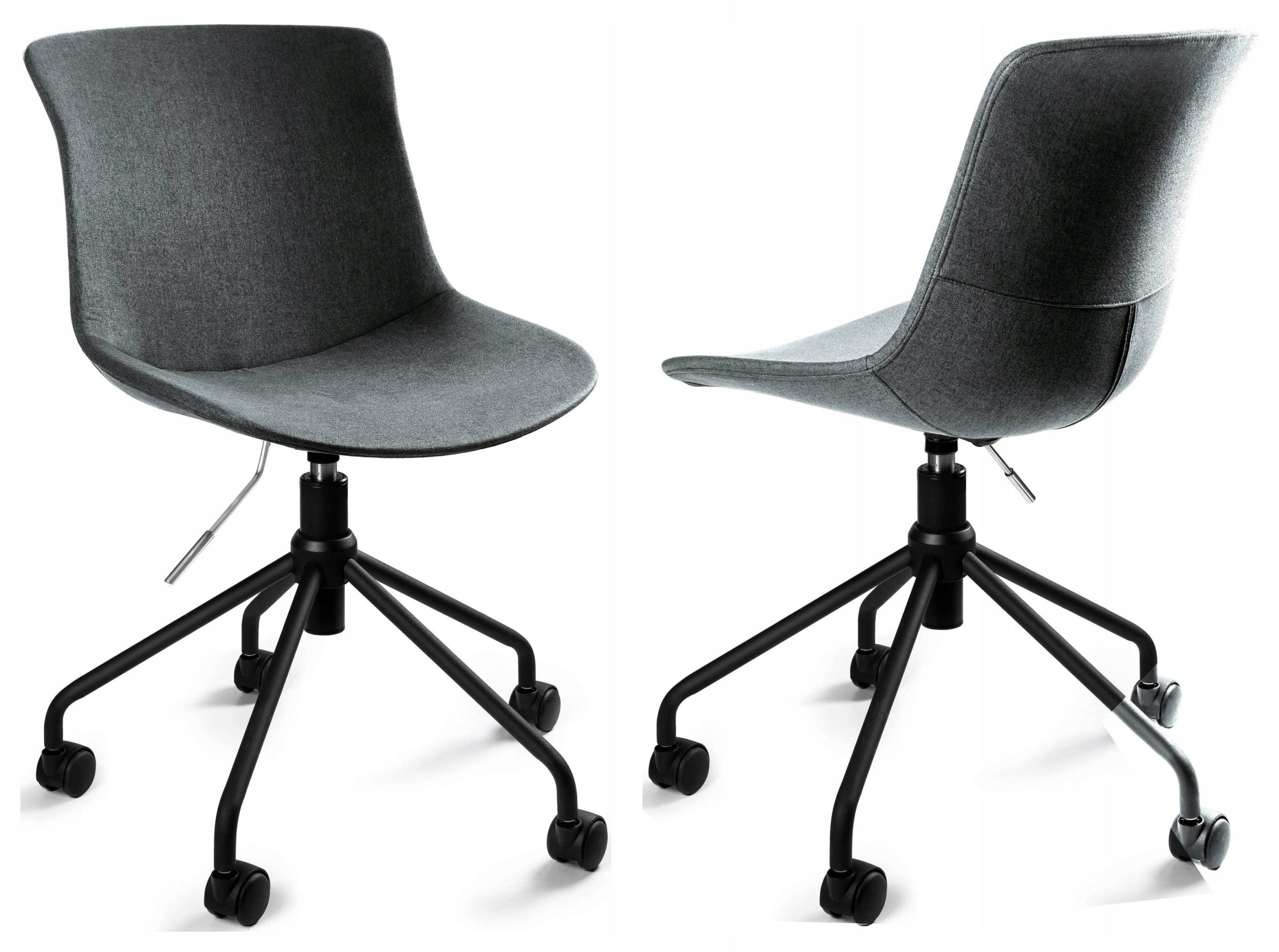 Swivel Office Chair EASY R 130 kg Dark Grey Fabric for Meetings Brand Unique
