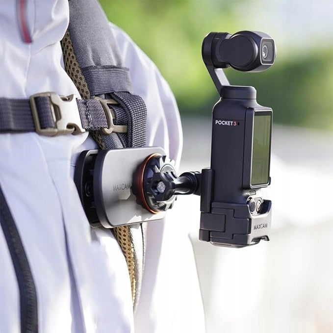 Swivel backpack clip mount compatible with DJI Osmo Pocket 3 Brand Ulanzi