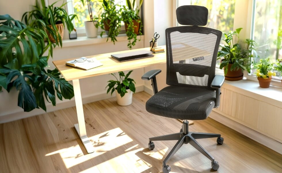 Swivel chair Arebos black Manufacturer code AR-HE-BS1