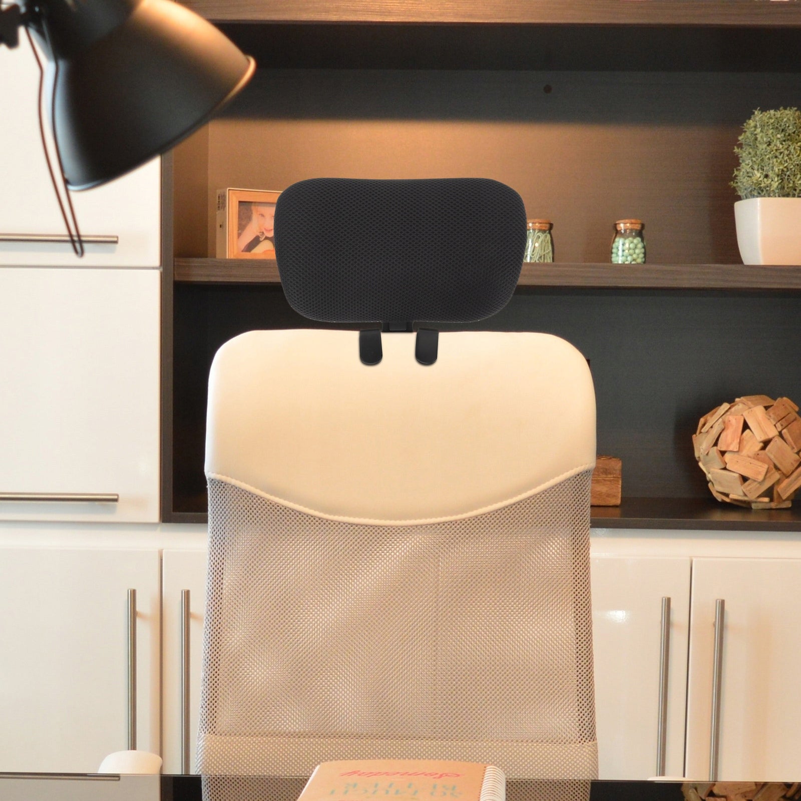 Swivel chair EtherealMuse black Furniture depth 28 cm