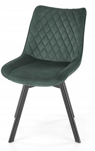 Swivel chair K520 green / bottle green velvet Halmar Manufacturer code V-CH-K/520-KR-C.ZIELONY