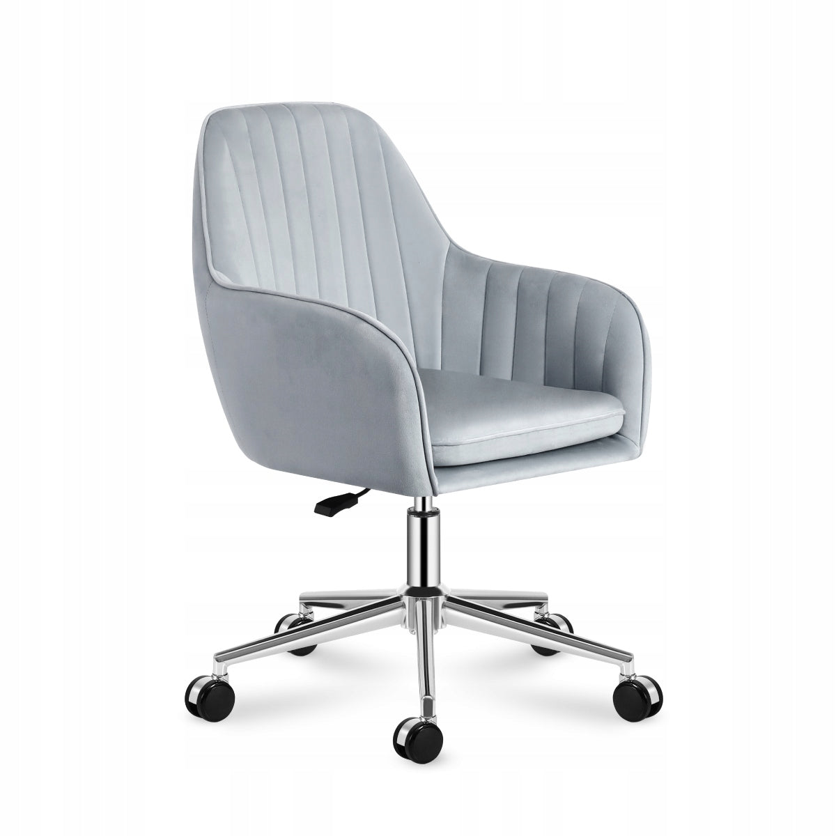 Swivel chair Mark Adler 5.2 velour grey height adjustment