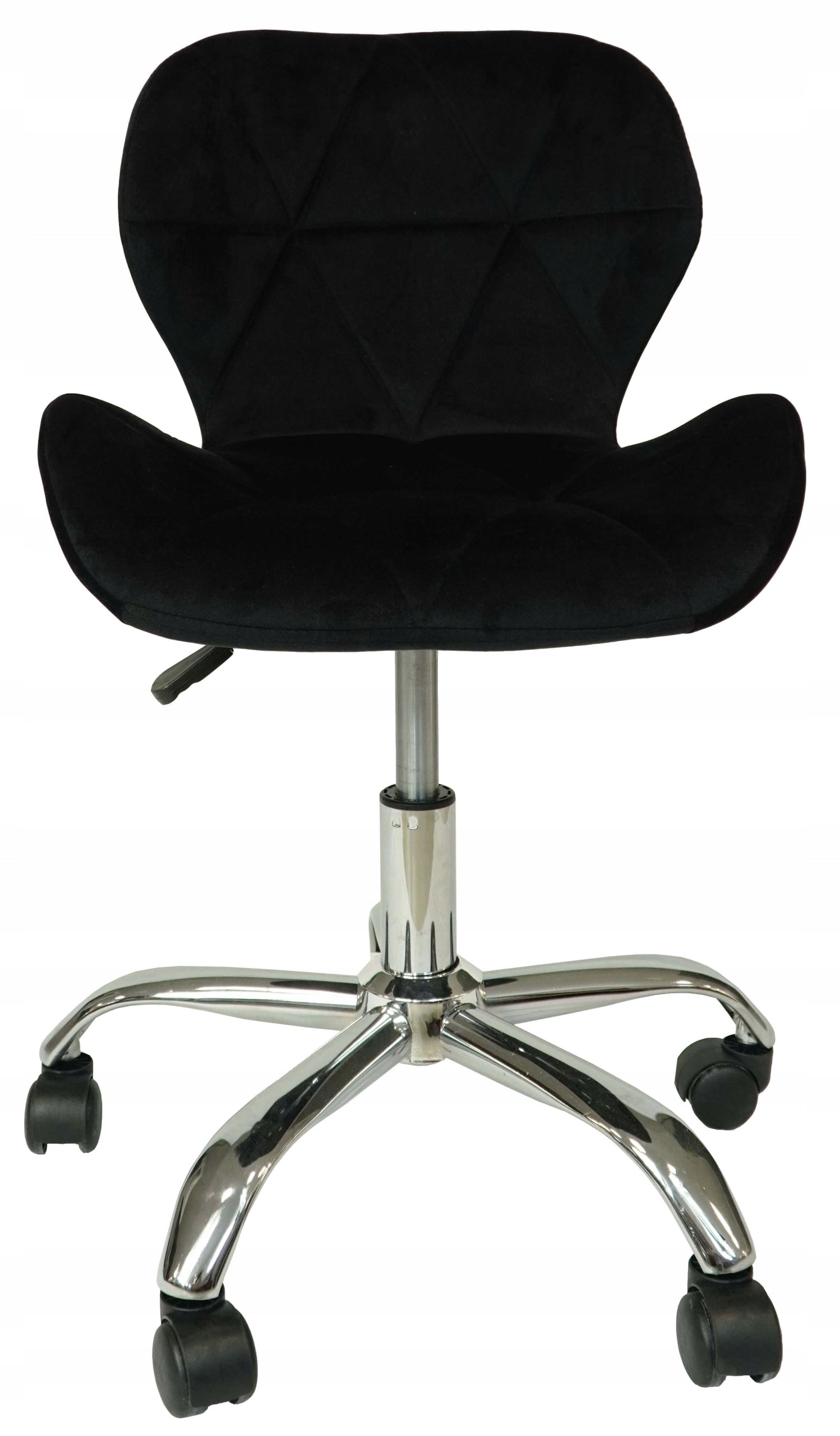 Swivel chair NERO black velour DSW Brand Meble Moskała