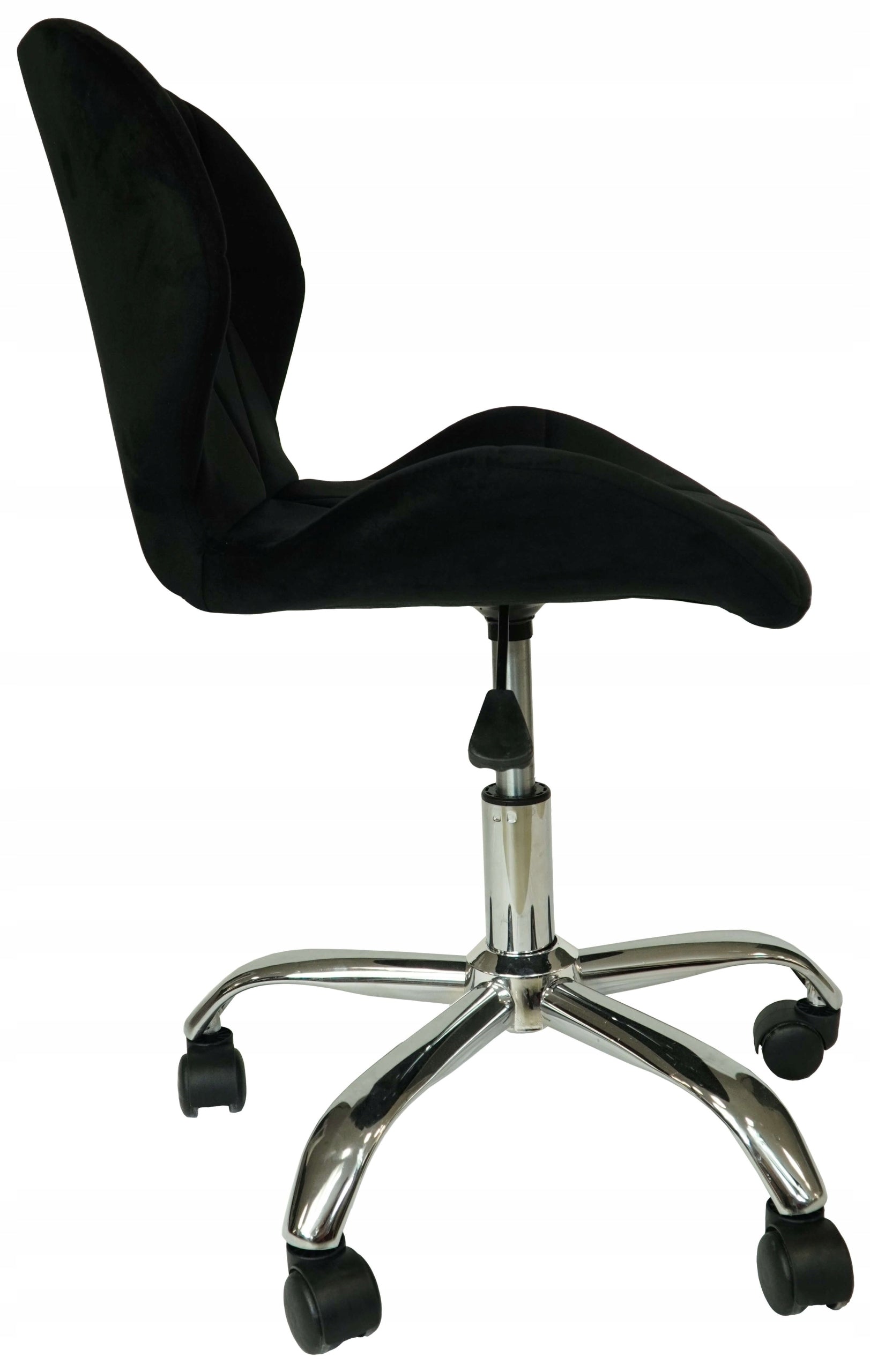 Swivel chair NERO black velour DSW Kind rotary