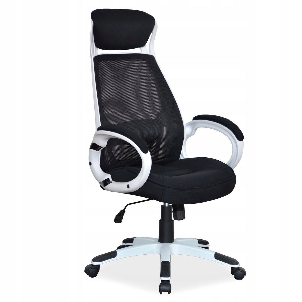 Swivel chair Q-409 Black White Studio Office
