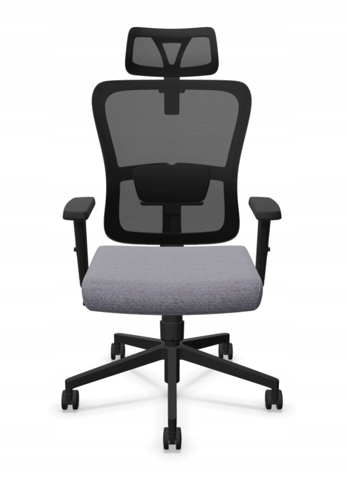 Swivel chair adjustable ergonomic on wheels TROFI grey Nowy Styl Manufacturer code TROFI MESH HRT LAR98