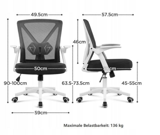 Swivel chair black EAN (GTIN) 4099917078796