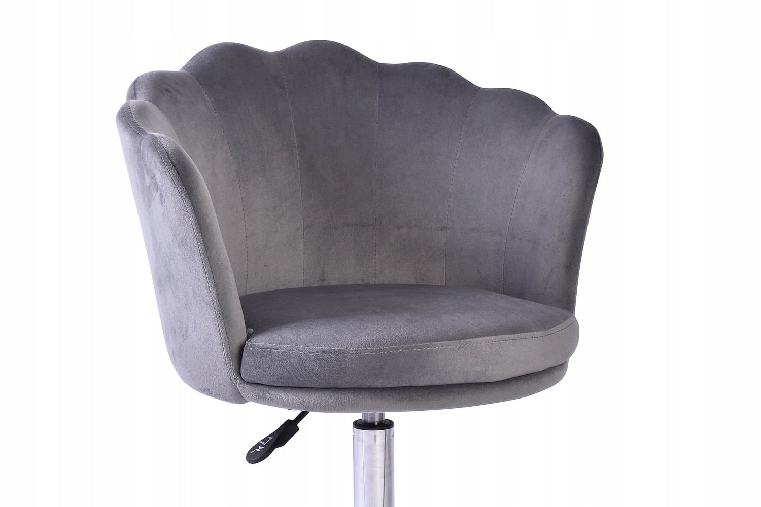 Swivel chair for desk shell Rose Velvet Signal grey Manufacturer code OBRROSEVSZ