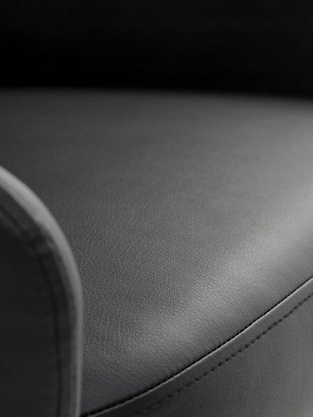 Swivel chair for living room office room ROSTRUP Eco LEATHER BLACK Manufacturer code ROSTRUP