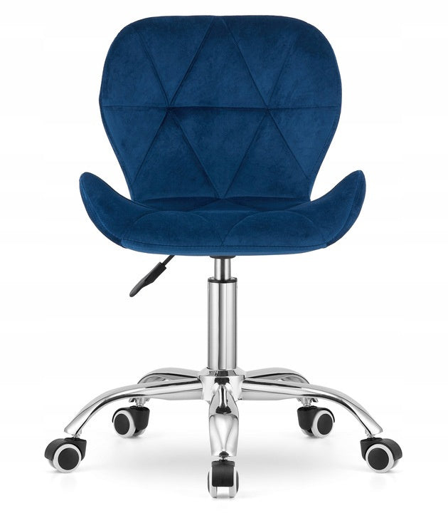 Swivel chair for office desk velour dressing tables blue Manufacturer code VAS3-VASTO-OFFICE-VELVET-BLUE