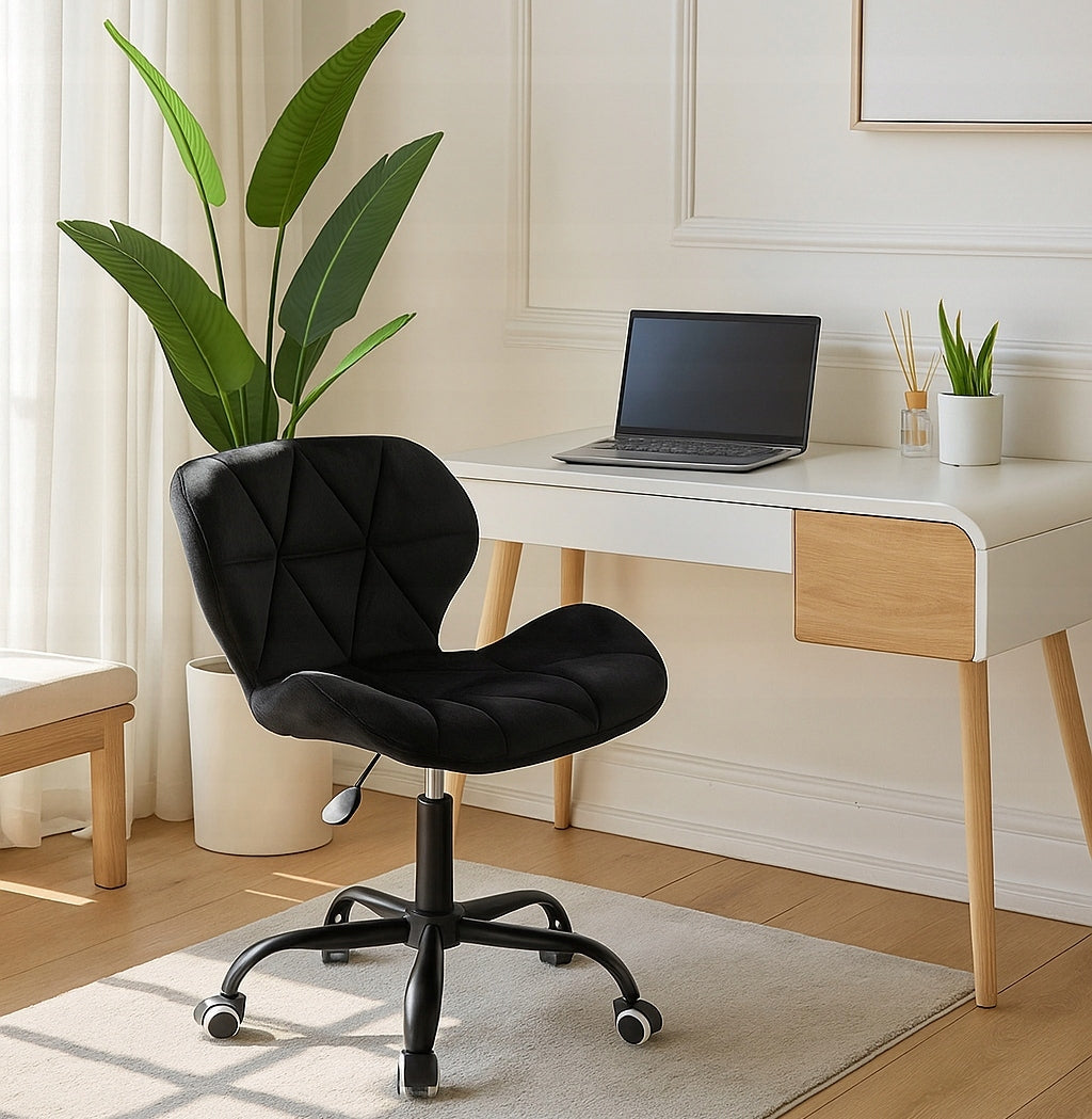 Swivel chair office ergonomic chair on wheels for office velour Medical device no