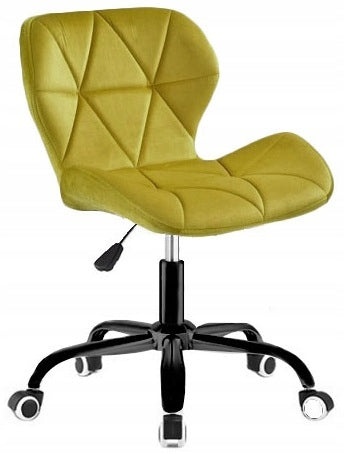 Swivel chair office ergonomic chair on wheels for office velour