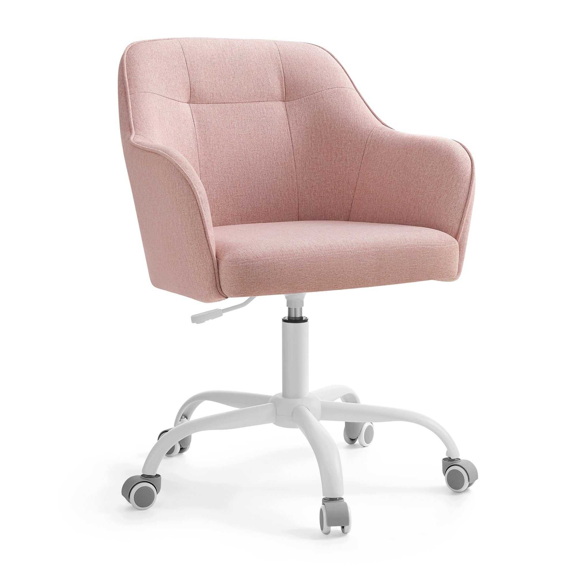 Swivel chair office gaming chair Songmics pink