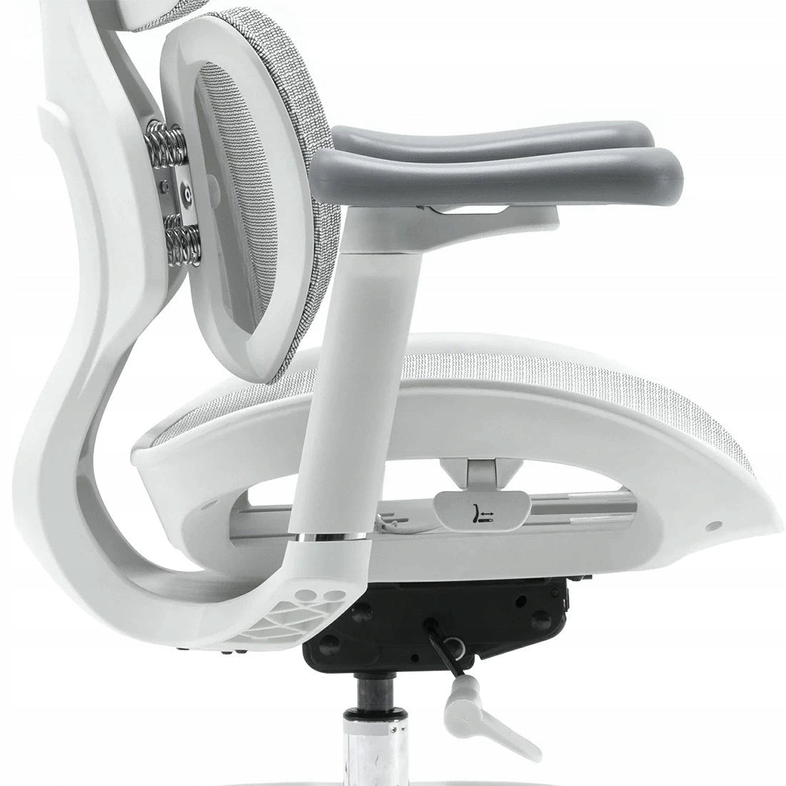 Swivel office chair ADJUSTABLE 150 kg Spacetronik Ergonomic grey Packaging status original