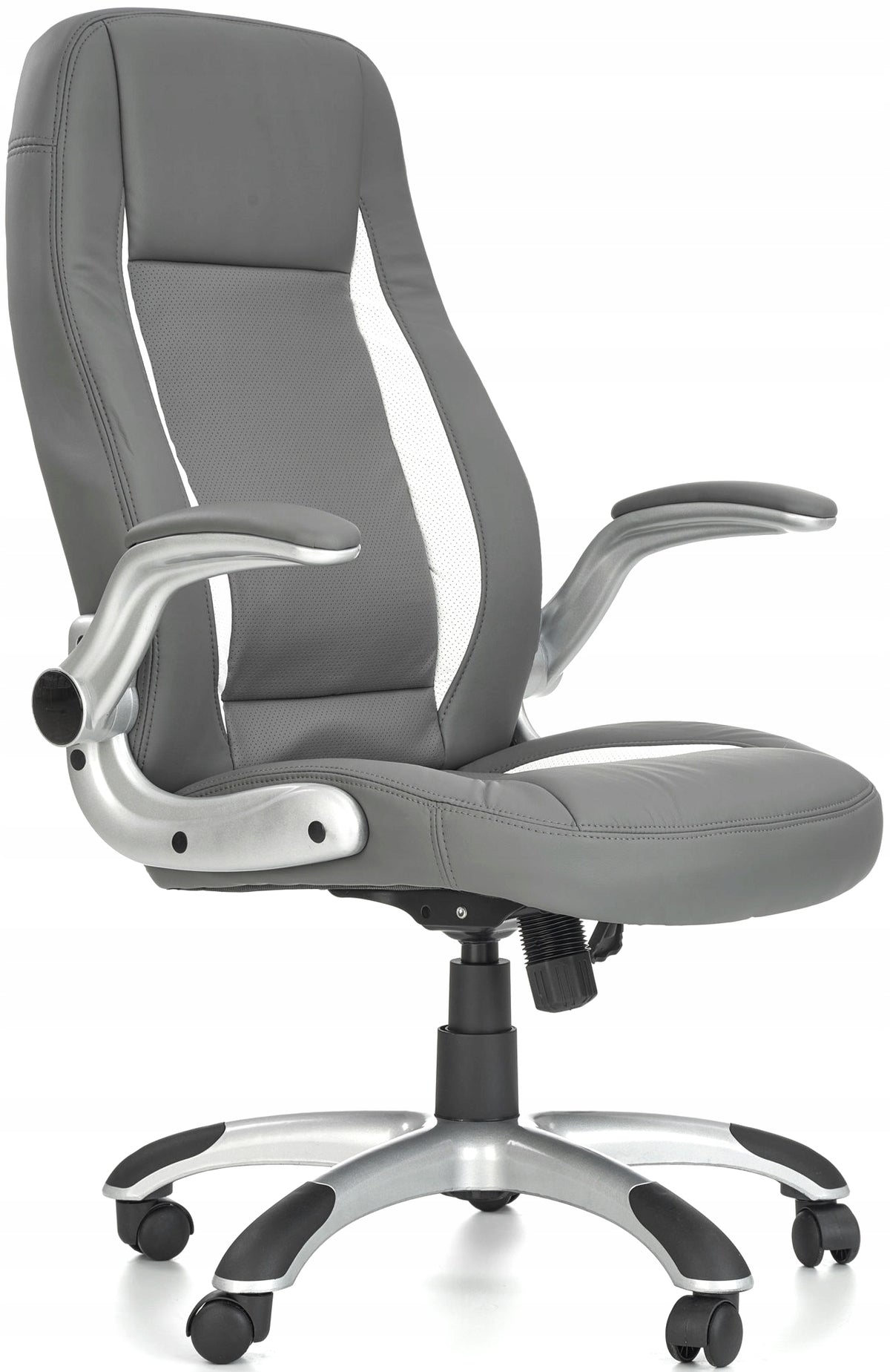 Swivel office chair GREY SATURN Halmar --- 24H Kind rotary