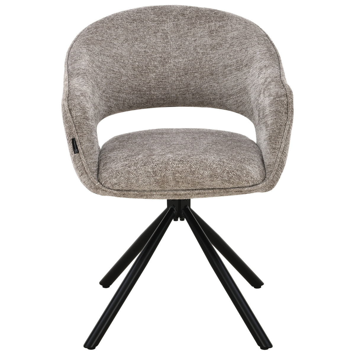 Swivel office chair, beige upholstered office chair for WIRO desk Packaging status original