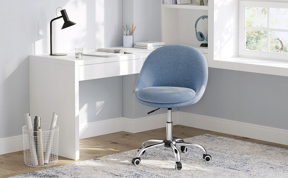 Swivel office chair blue armchair Packaging status original