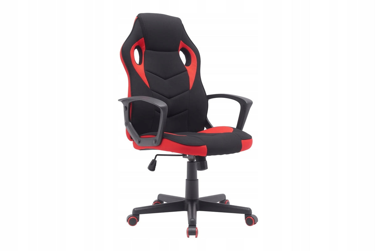 Swivel office chair, upholstered office chair DAKAR red SIGNAL