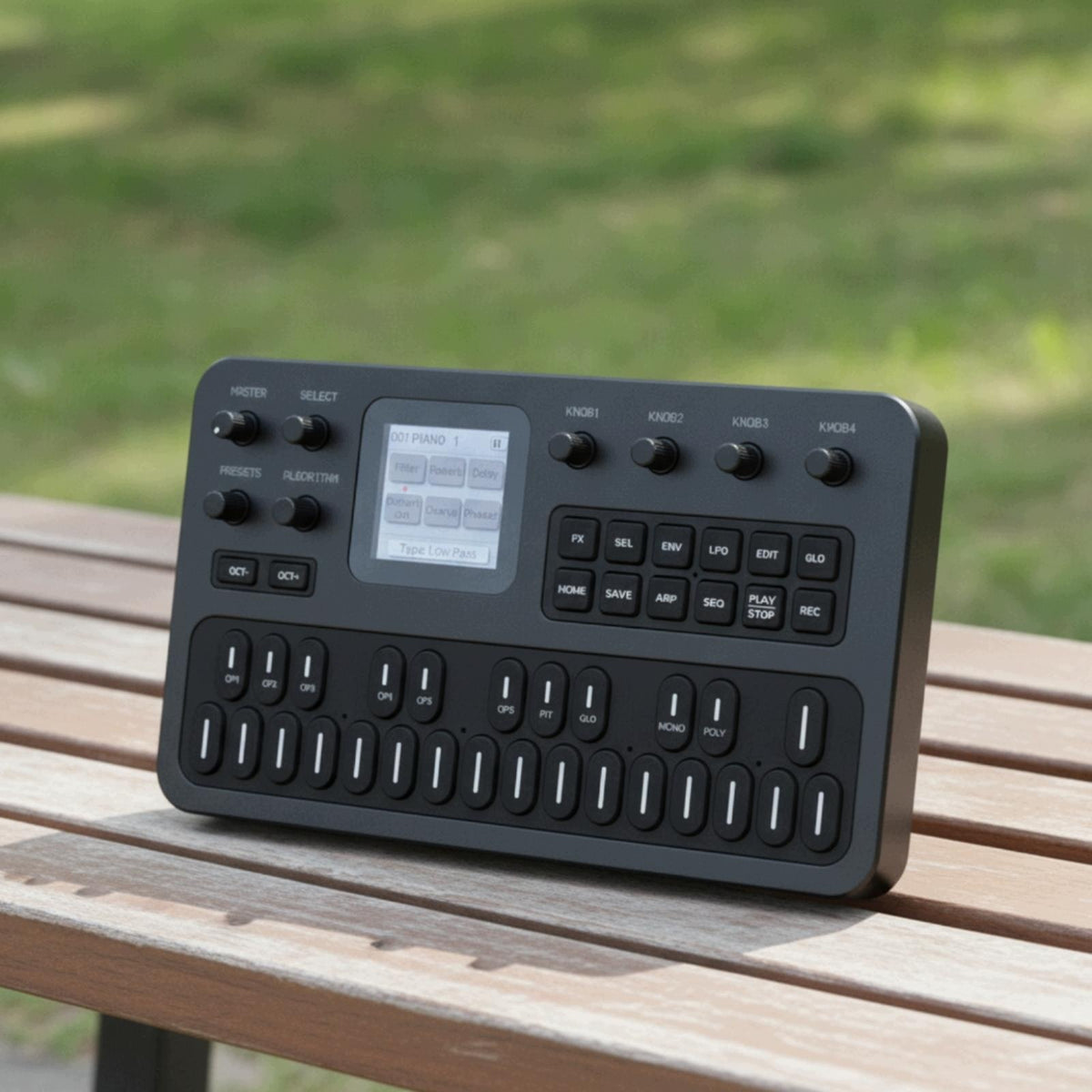 Synthesizer with Built in Speaker Powered Portable MIDI Packaging status original