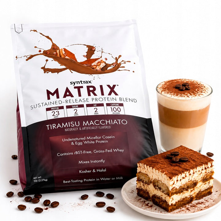 Syntrax MATRIX 5.0 2270g Protein Concentrate Protein Casein PROTEIN SUPPLEMENT Packaging status original