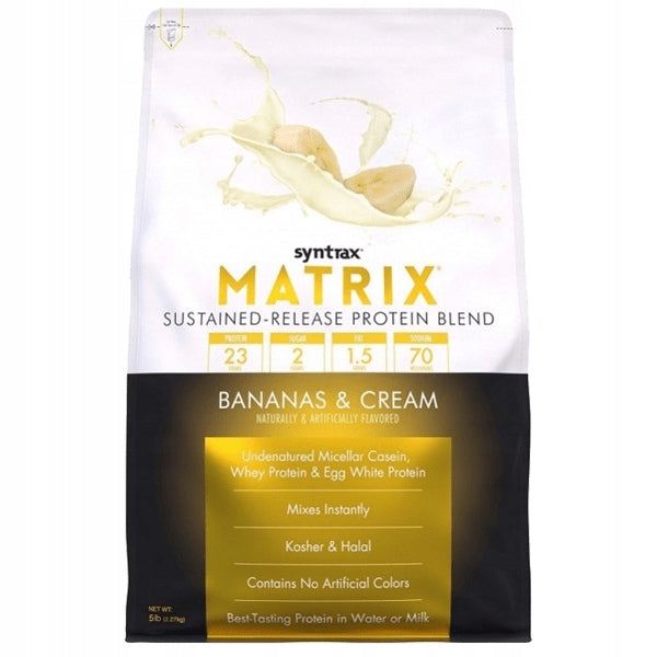 Syntrax MATRIX 5.0 Protein CONCENTRATE CASEIN 2270g Banana
