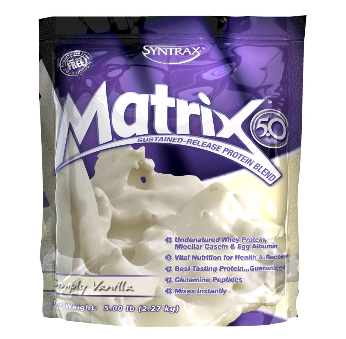 Syntrax Matrix 5.0 2270g vanilla Expiration date at least 3 months from the date of purchase
