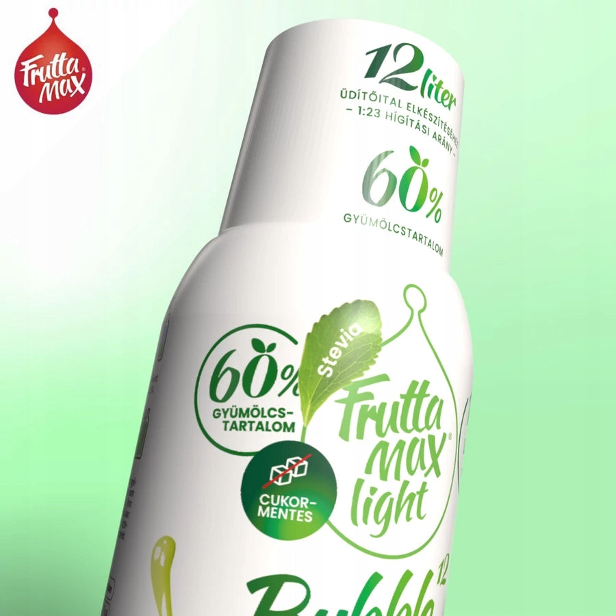 Syrup for saturator Soda FruttaMax LIME MINT WITHOUT LIGHT 500 ml Brand Fruttamax