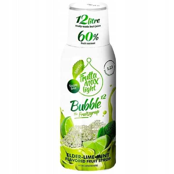 Syrup for saturator Soda FruttaMax LIME MINT WITHOUT LIGHT 500 ml