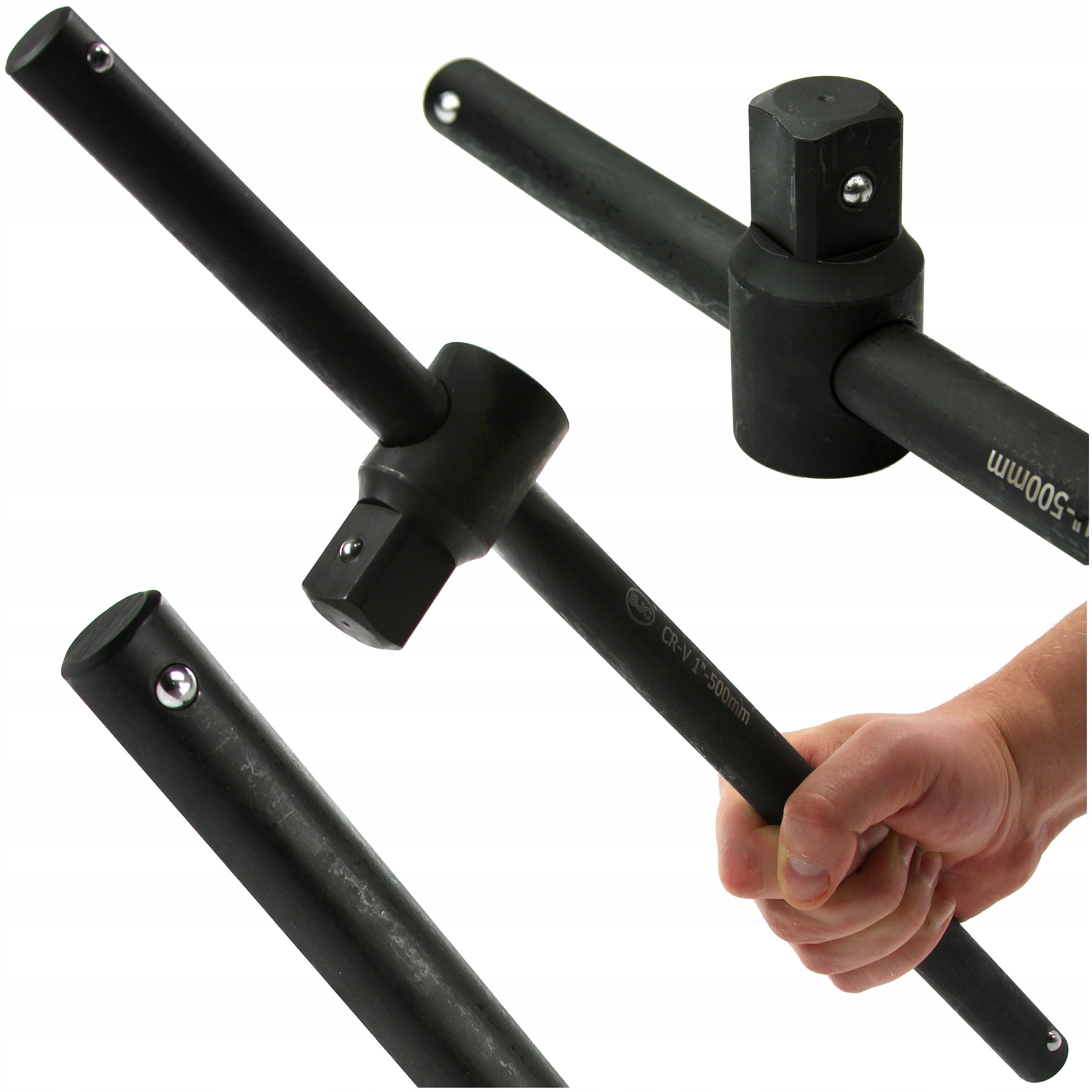 T KNOB CRV 1" STEEL WRENCH 500mm BJC