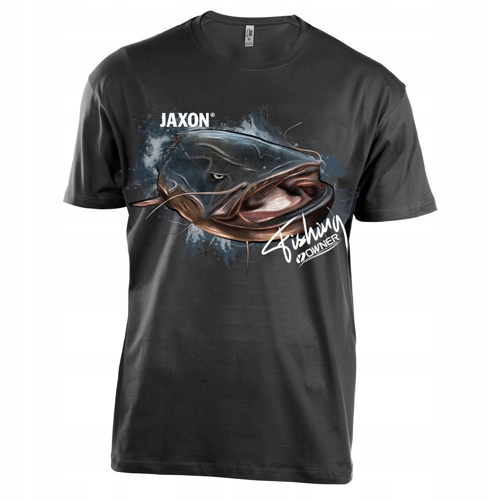 T-SHIRT JAXON NATURE BLACK SUM size. XXL Manufacturer code UR-KC014XXL
