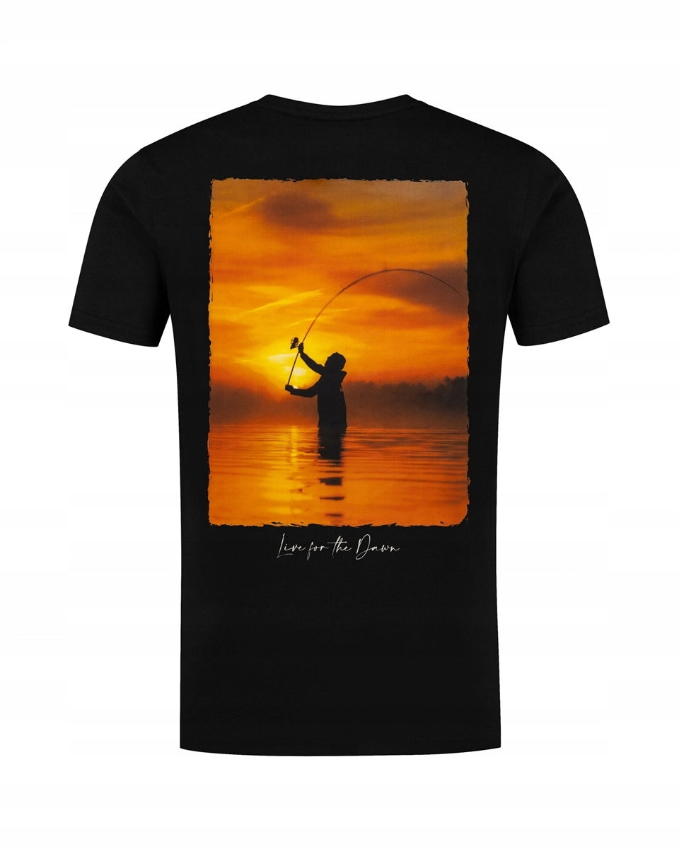 T-SHIRT KORDA SUNRISE TEE BLACK Size L