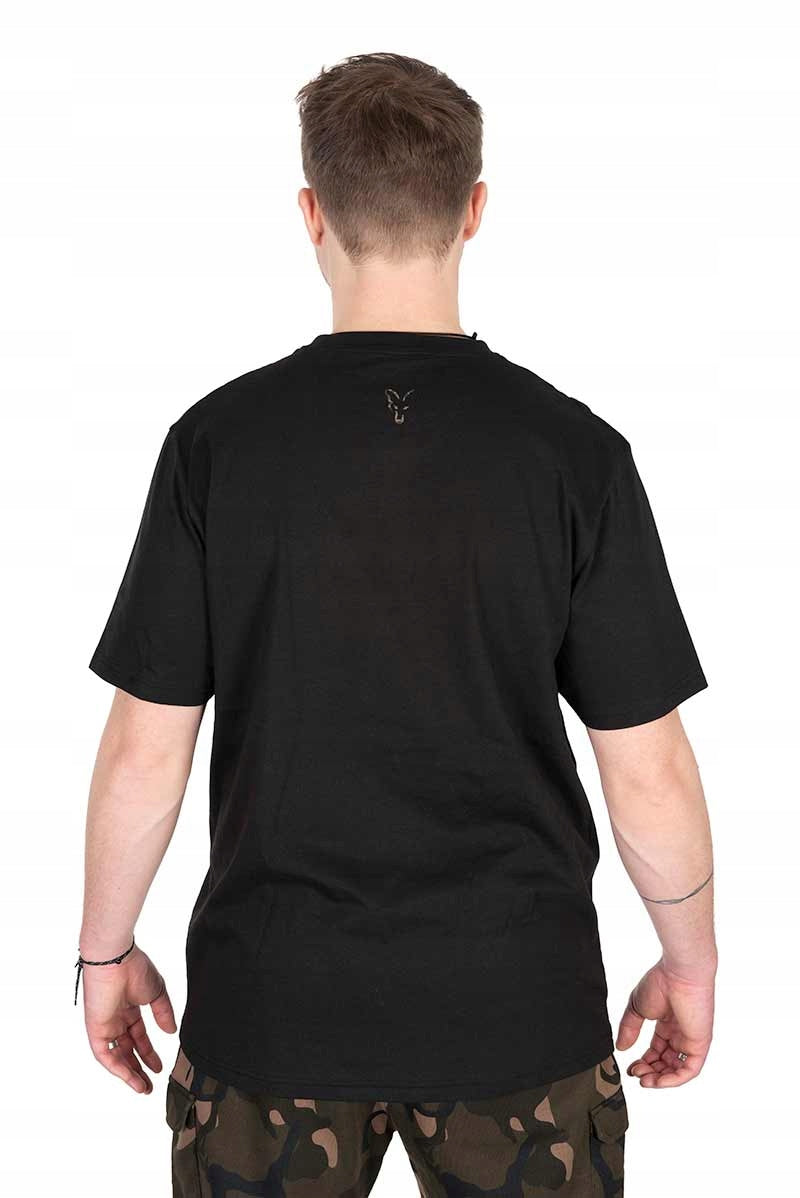 T-shirt Black/camo Logo T-shirt Size M Fox Color black