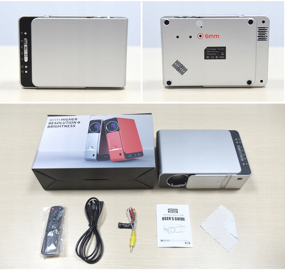 T8 Android Projector HDMI/USB/WiFi/Blue 1280*720 Brand no brand