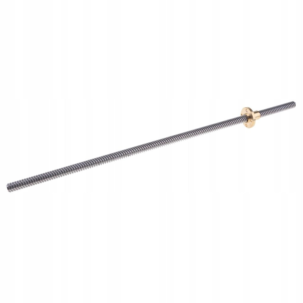 T8 D8 threaded spindle thread pitch screw threaded spindle mm 300mm