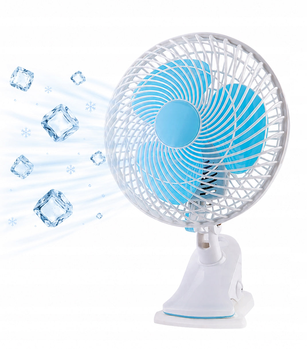 TABLE FAN FOR STANDING DESK OR FOR HANGING ON CLIP