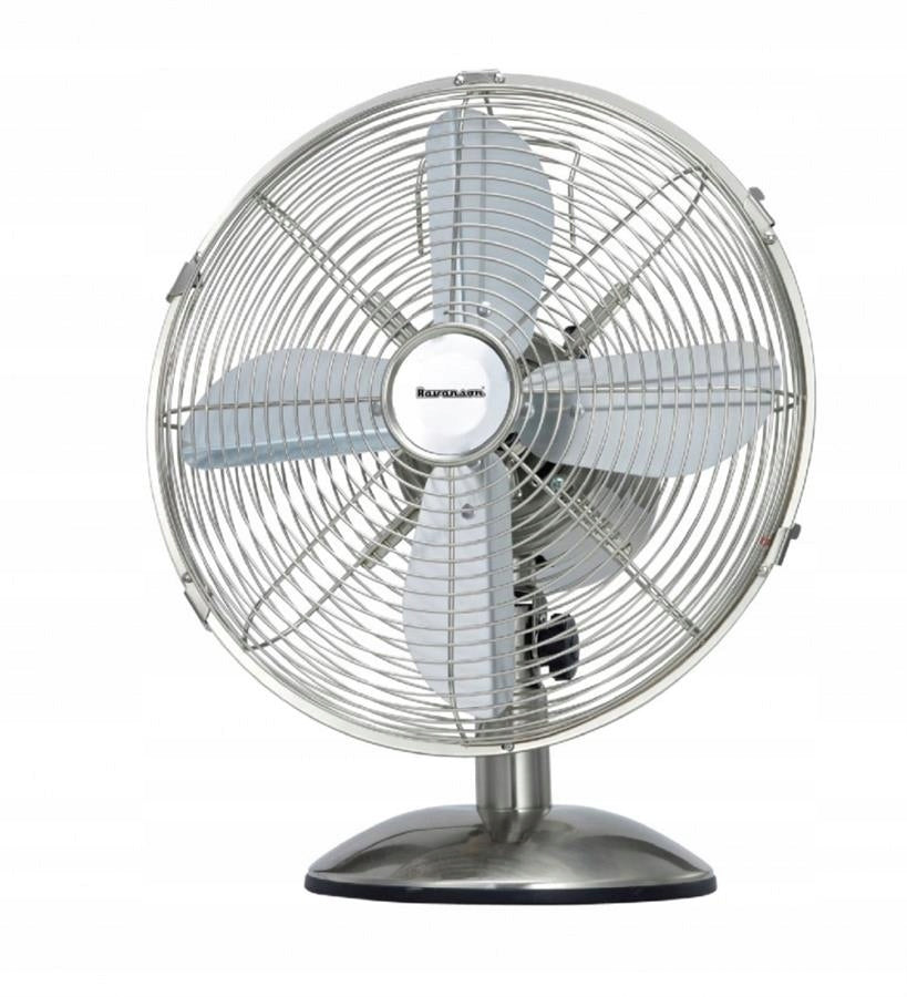 TABLE FAN RAVANSON WT-7033N INOX 35W 33,5CM 3 SPEED OSCILLATION Manufacturer code WT-7033N INOX