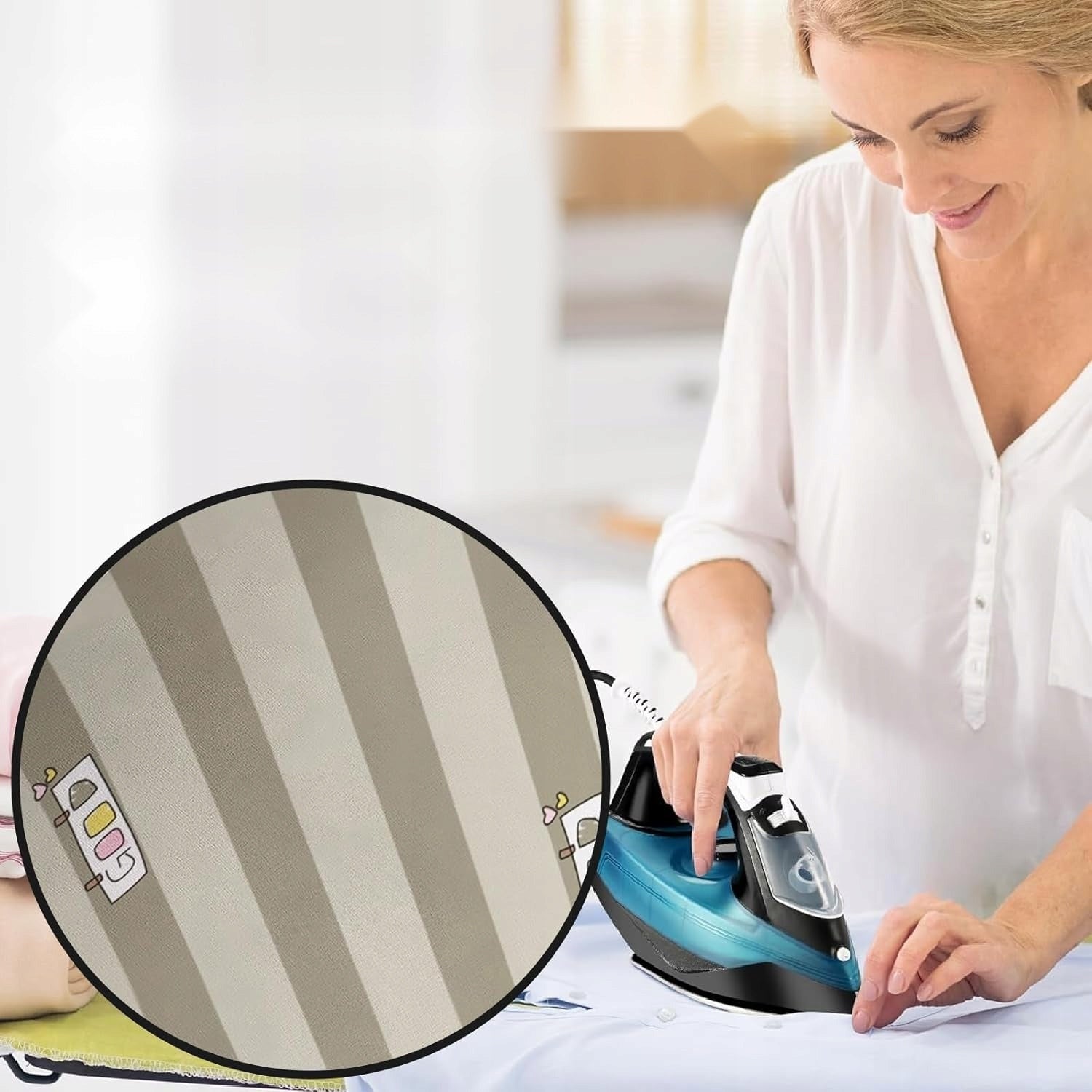 TABLE IRONING MAT 70X40CM PORTABLE NON-SLIP HEAT-RESISTANT Kind Other