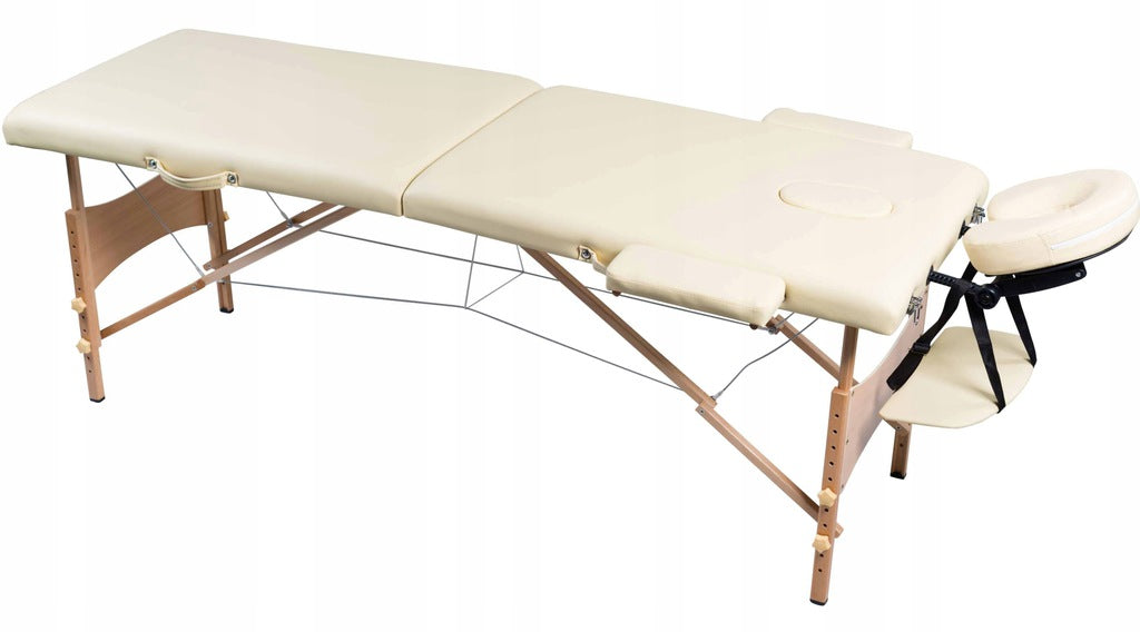 TABLE MASSAGE BED 12KG WOODEN 2 SEGMENT FULL SIZE Packaging status original