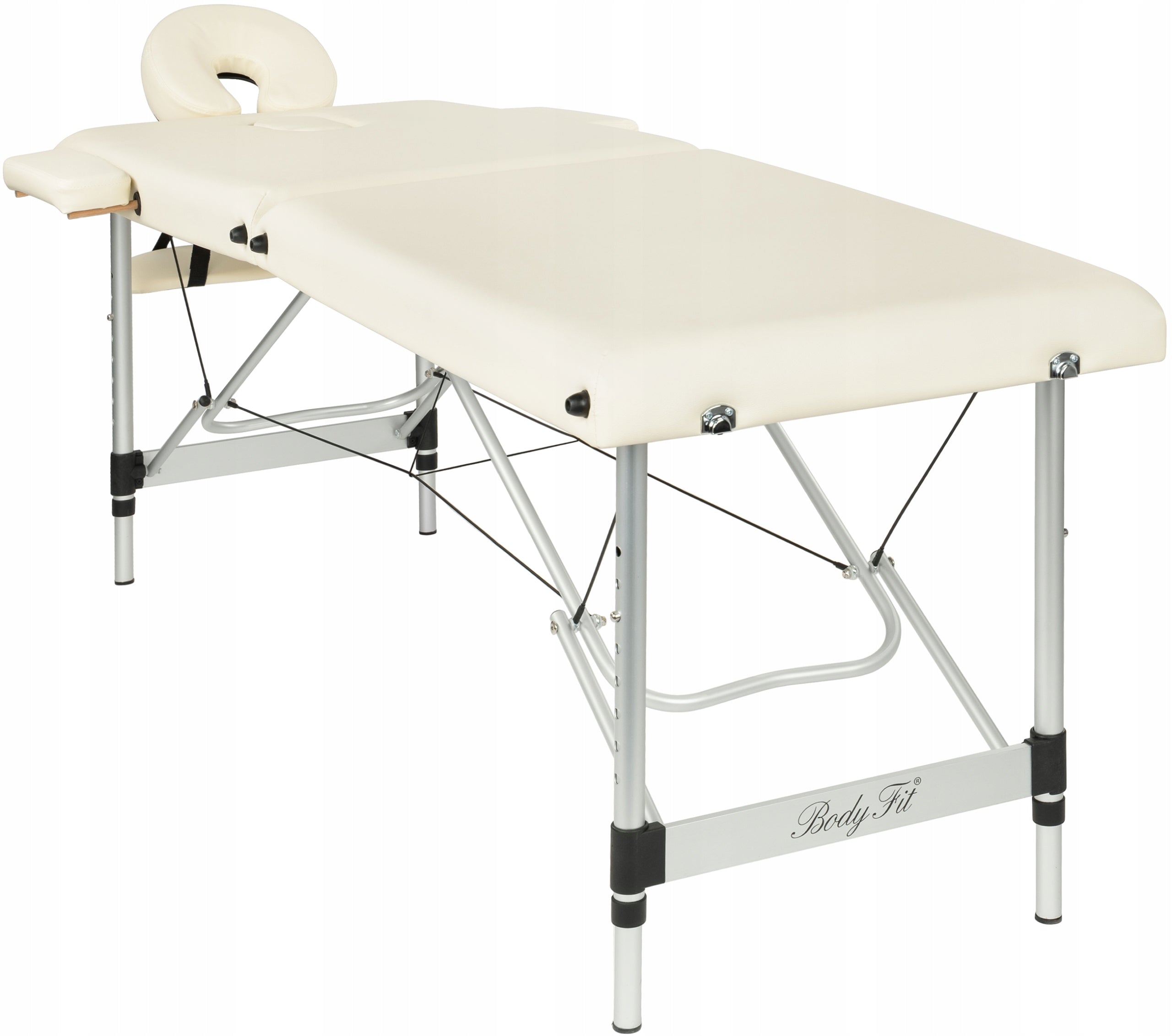 TABLE MASSAGE BED 2 SEGMENTS ALU BODYFIT +BAG Manufacturer code 468